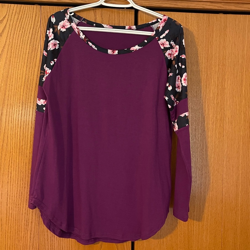 Floral Long Sleeve Shirt
